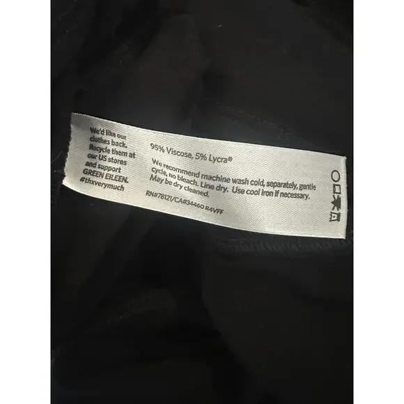 Eileen Fisher Asymmetrical Viscose Jersey Crew Neck Sleeveless Tank Top Size XL - Picture 10 of 11